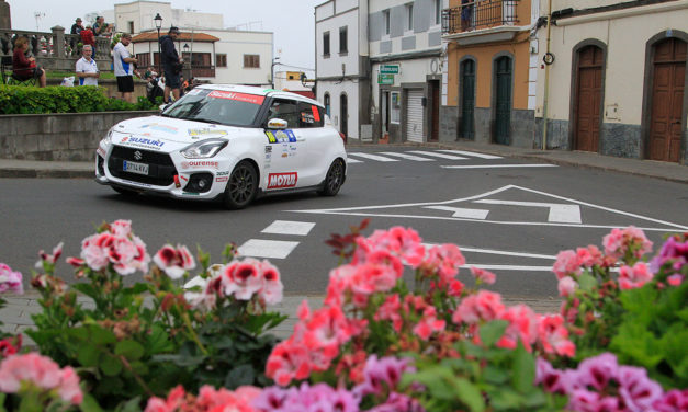 David Cortés gana la Copa Suzuki Swift en el 46 Rally Islas Canarias