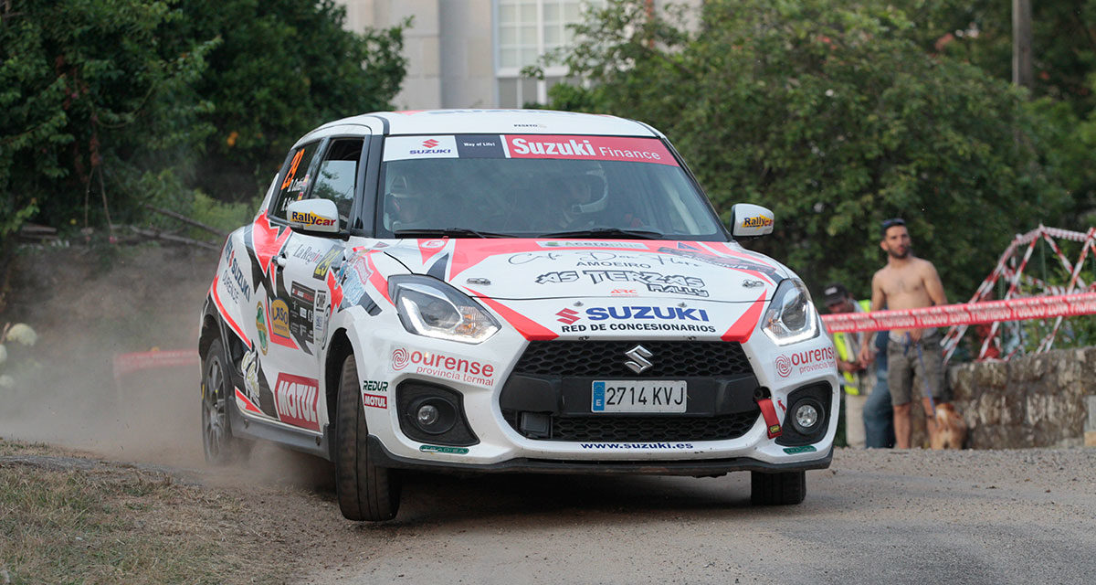 David Cortés gana la Copa Suzuki Swift en el Rallye de Ourense