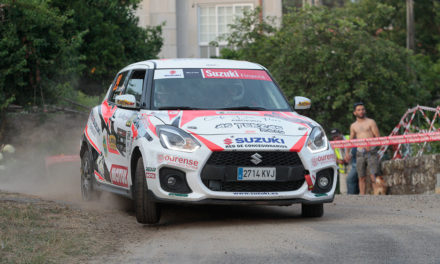 David Cortés gana la Copa Suzuki Swift en el Rallye de Ourense