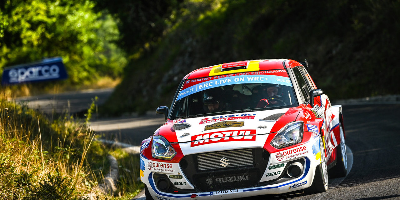 Victoria de Alberto Monarri y Alberto Chamorro en el Rally di Roma Capitale dentro del ERC Open