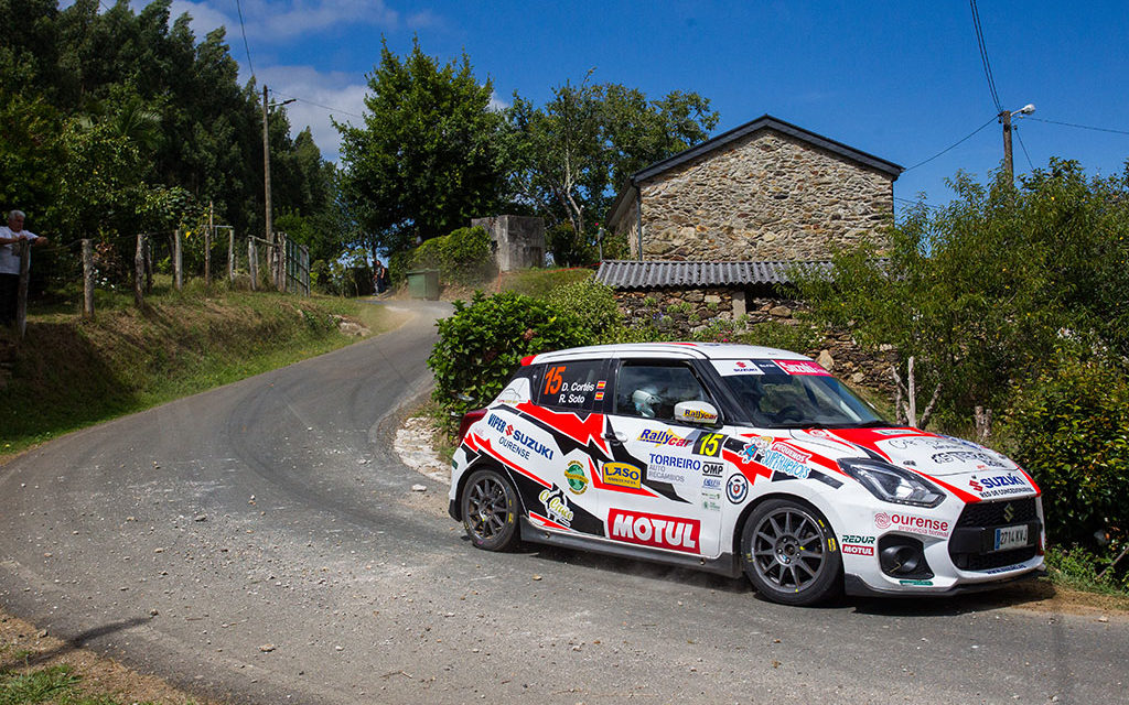 David Cortés gana la Copa Suzuki Swift en el 53 Rallye de Ferrol